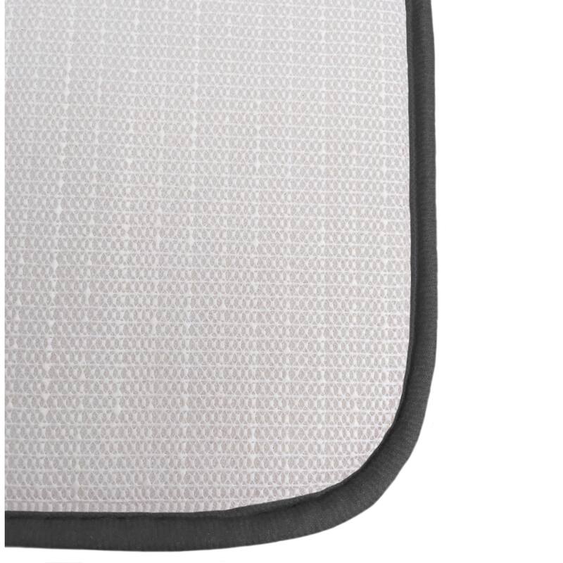 16"x24" - Dark Grey Memory Foam Soft Comfortable Ultra Absorbent Non-Slip Bath Mat