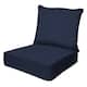 Option Textured Solid Indigo Blue