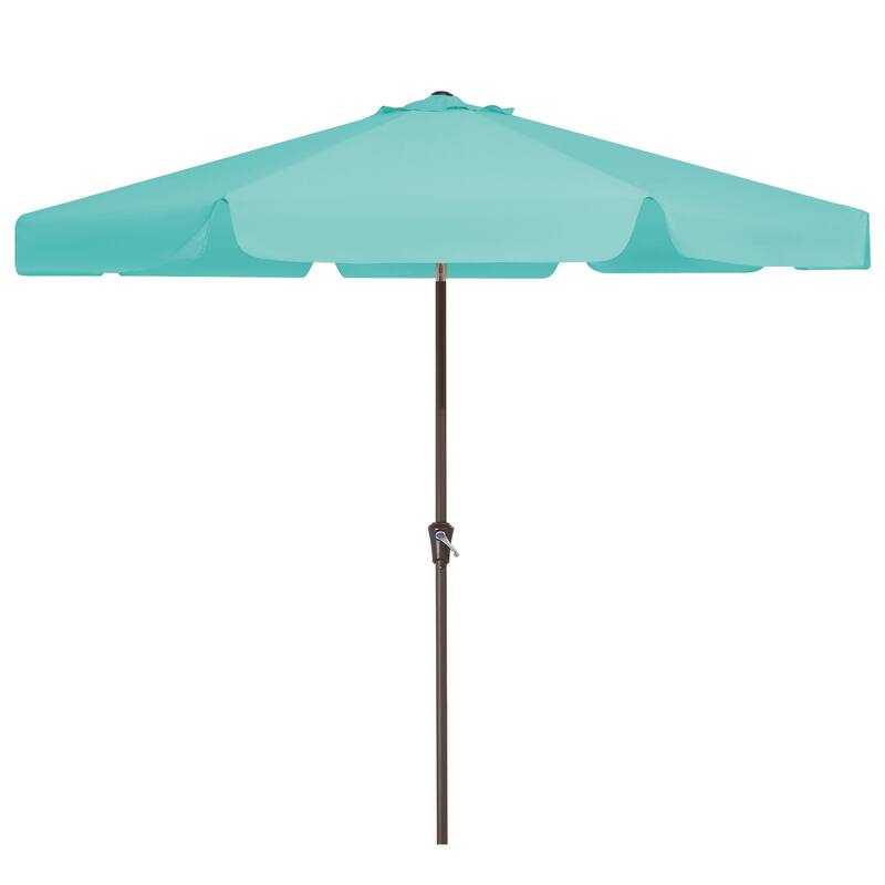 10ft Patio Market Umbrella with UV-Resistant and Sagging Edge Designed