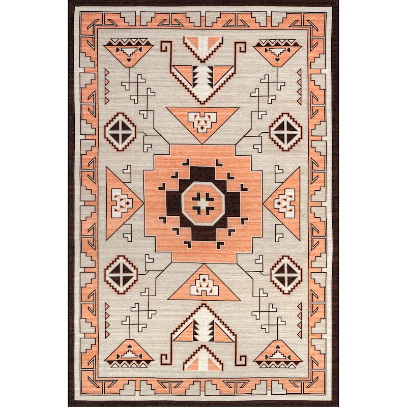 Nuloom Calliope SpinClean Bohemian Machine Washable Area Rug