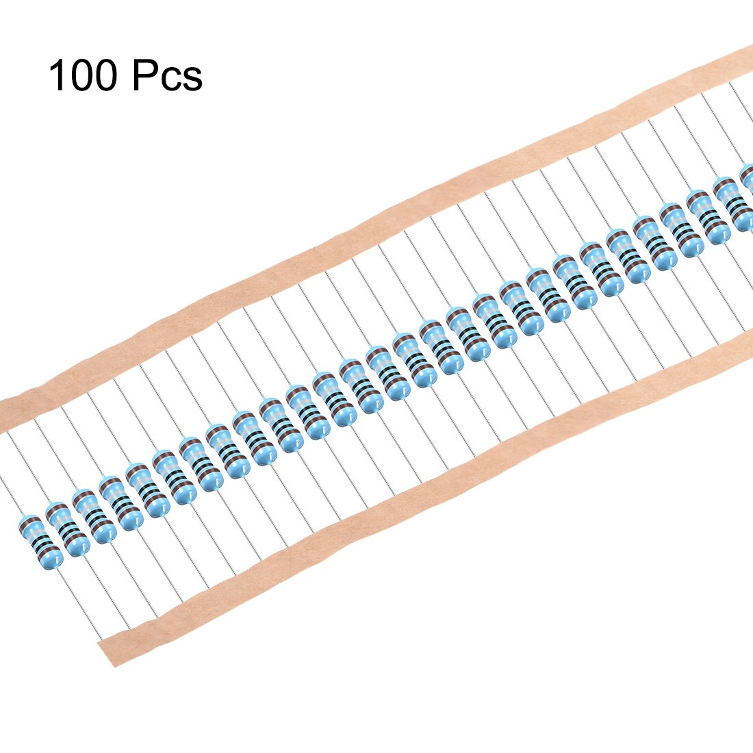 100 PCS 220K Ohm 1//4W 5/% Carbon Resistor Bargain pack