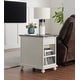 preview thumbnail 31 of 63, Elegant Chairside Table with Power by Martin Svensson Home