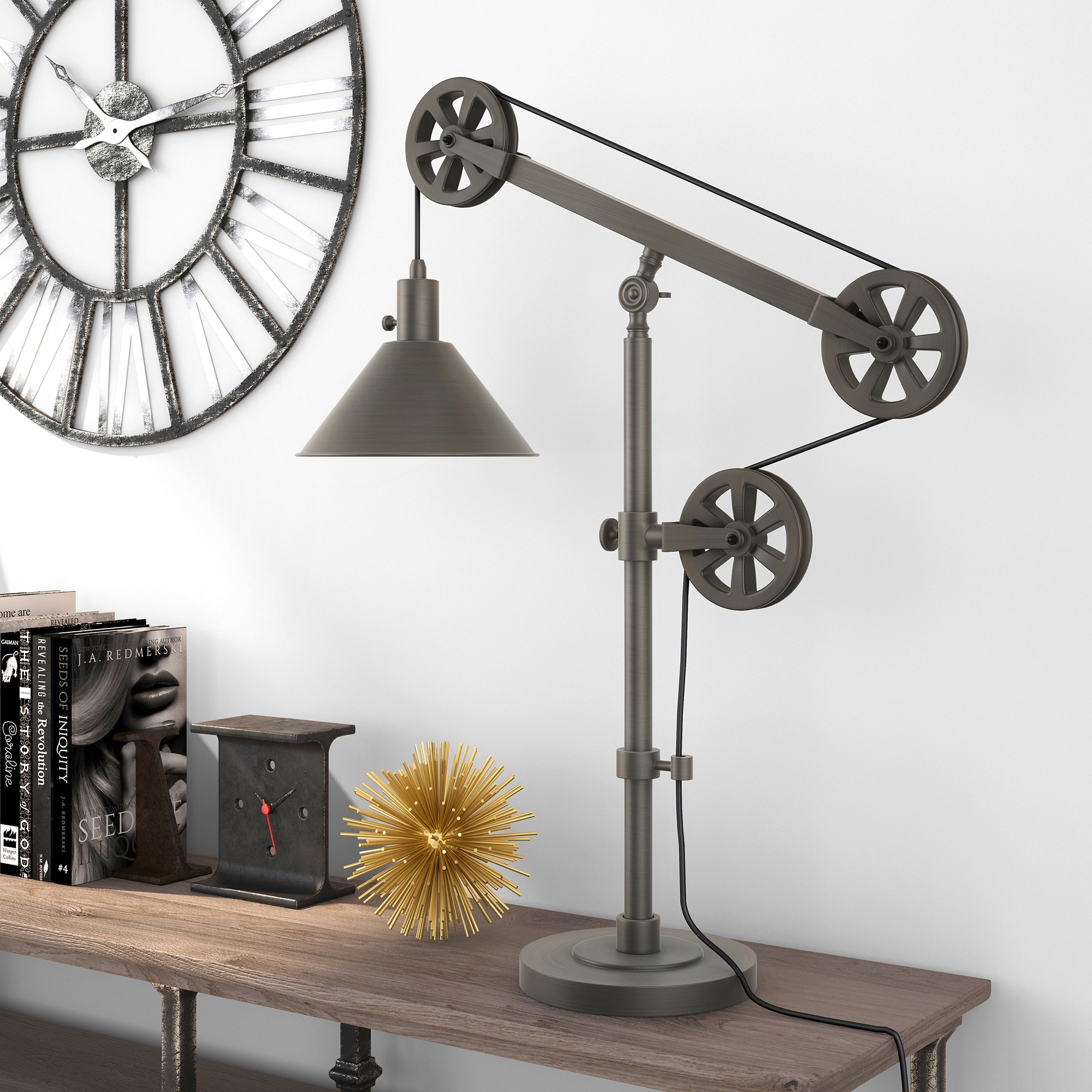 Tmi pulley table lamp clearance