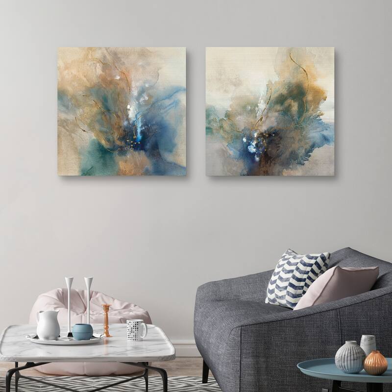 Euphoria Flicker I, Euphoria Flicker II by K. Nari Canvas Art Prints