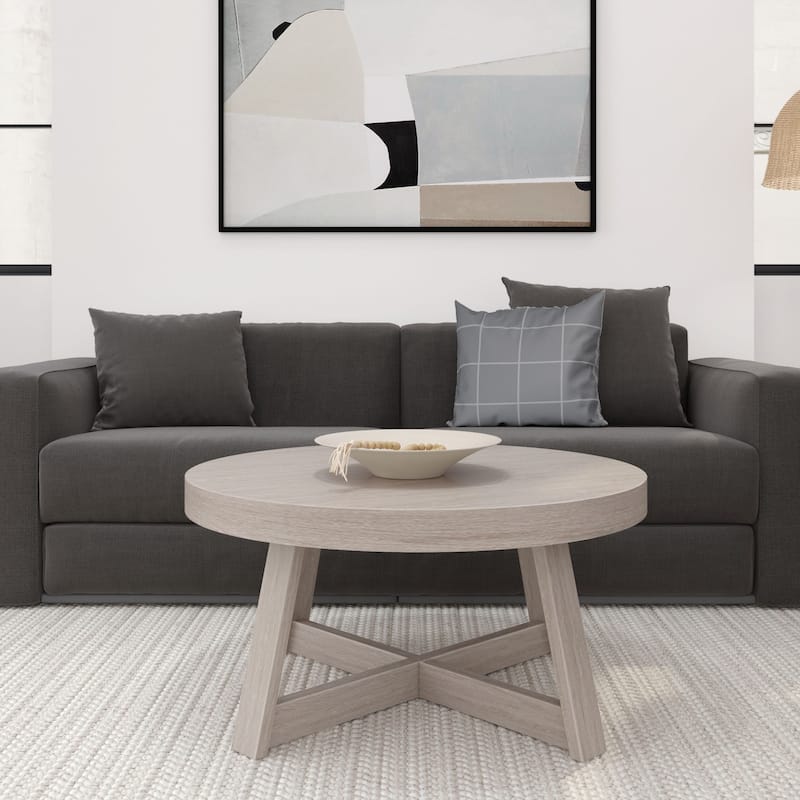 Plank and Beam Classic Round Coffee Table - 36"