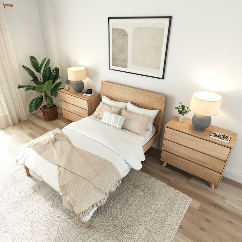 Plank and Beam Duo Full-Size Bed
