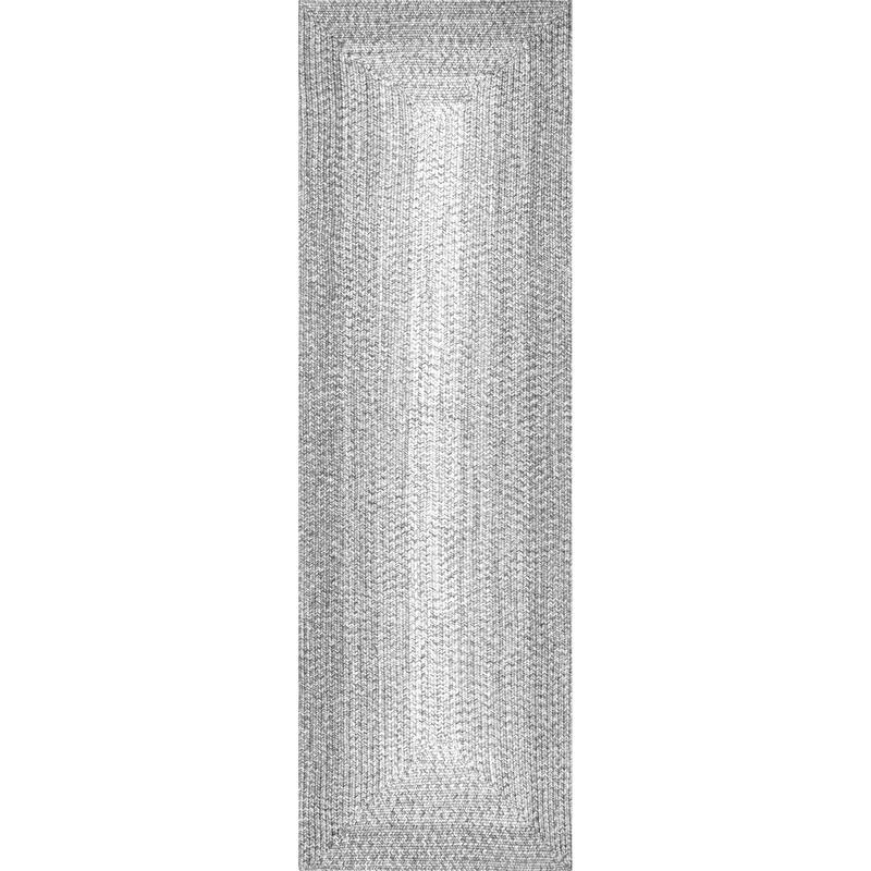 Nuloom Jayda Braided Ombre Indoor/Outdoor Area Rug