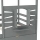 preview thumbnail 18 of 38, Twin Size House Bed Wood Kids Bed Frame with 2 Storage Drawers, Window and Guardrails for Bedroom, Easy Assembly