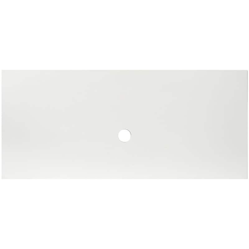 Native Trails VT48-V-NS-0 NativeStone 48" Stone Composite Vanity Top - - Pearl