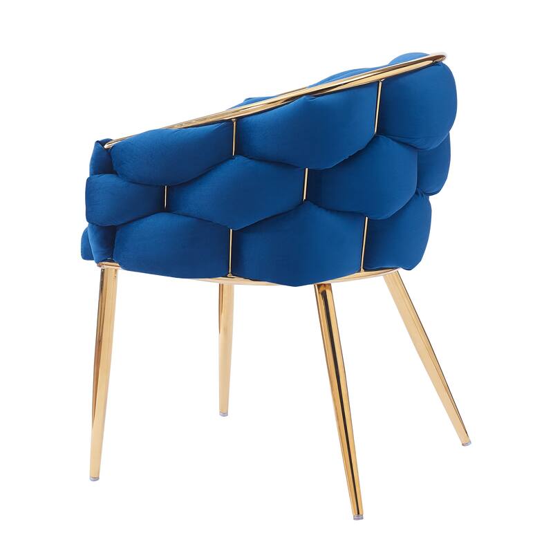 Handmade Accent Chair Balcony Chair Velvet Armchair Dining Chair
