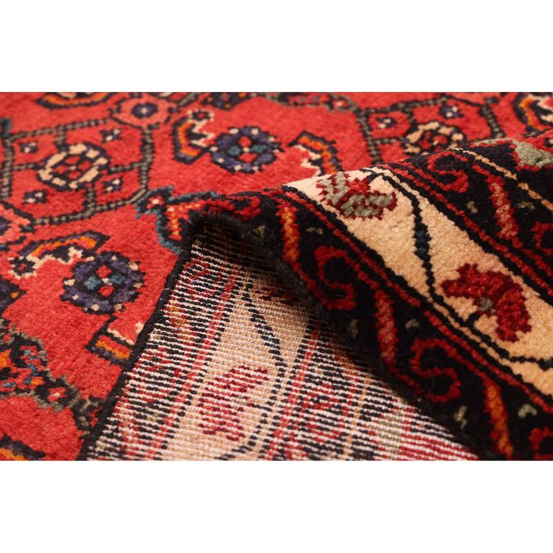 ECARPETGALLERY Hand-knotted Andelz Red Wool Rug - 2'11 x 10'3