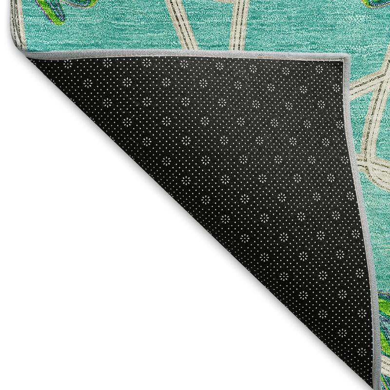 Premium Washable Super Soft Contemporary Tangle Mayfield Rug