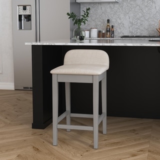 Hillsdale Furniture Maydena Distressed Gray Wood Bar Stool Bed Bath Beyond 28713126