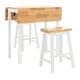 preview thumbnail 10 of 12, SAFAVIEH Graham 3-Piece Counter-Height Set Pub Table - 36" W x 36" L x 36" H