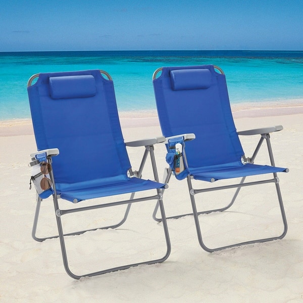 2Pack Reclining Oversize Beach Chair Bed Bath & Beyond 37847061