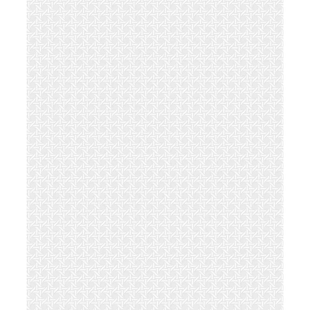 Seabrook Designs Off-White Wicker Paintable Unpasted Wallpaper - 20.9 in. W x 33 ft. L