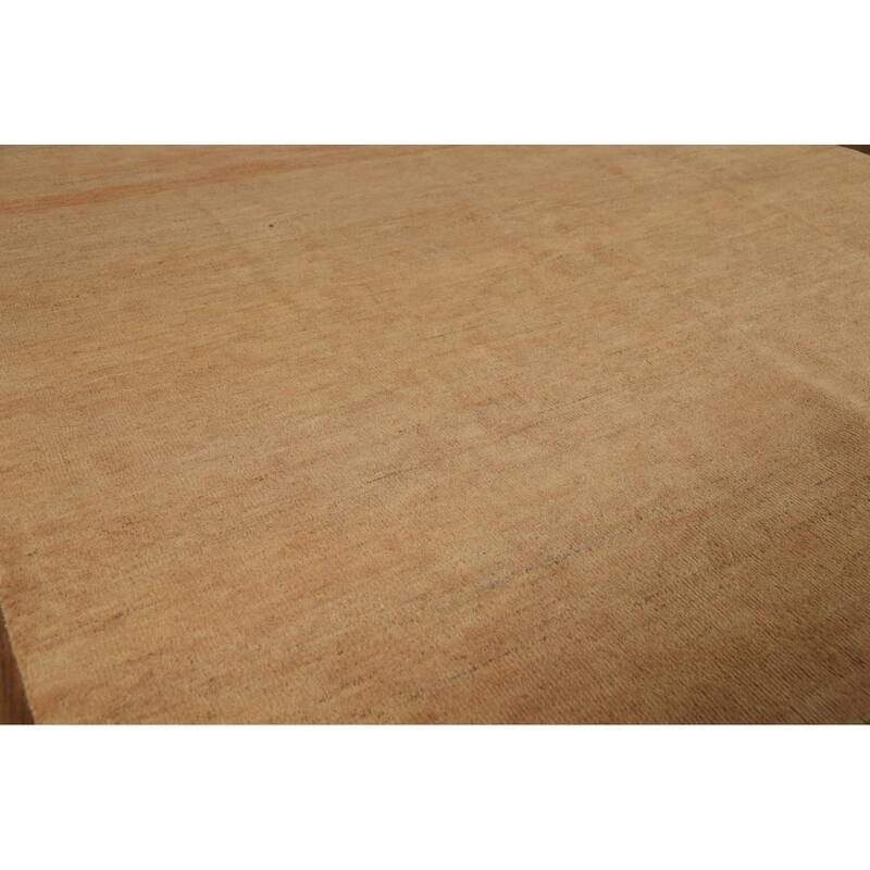 Modern Gabbeh Oriental Area Rug Contemporary Hand-Knotted Wool Carpet - 5'0" x 8'0"