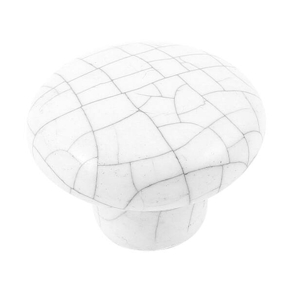 Unique Bargains Furniture Door 32mm Dia Crack Pattern Ceramic