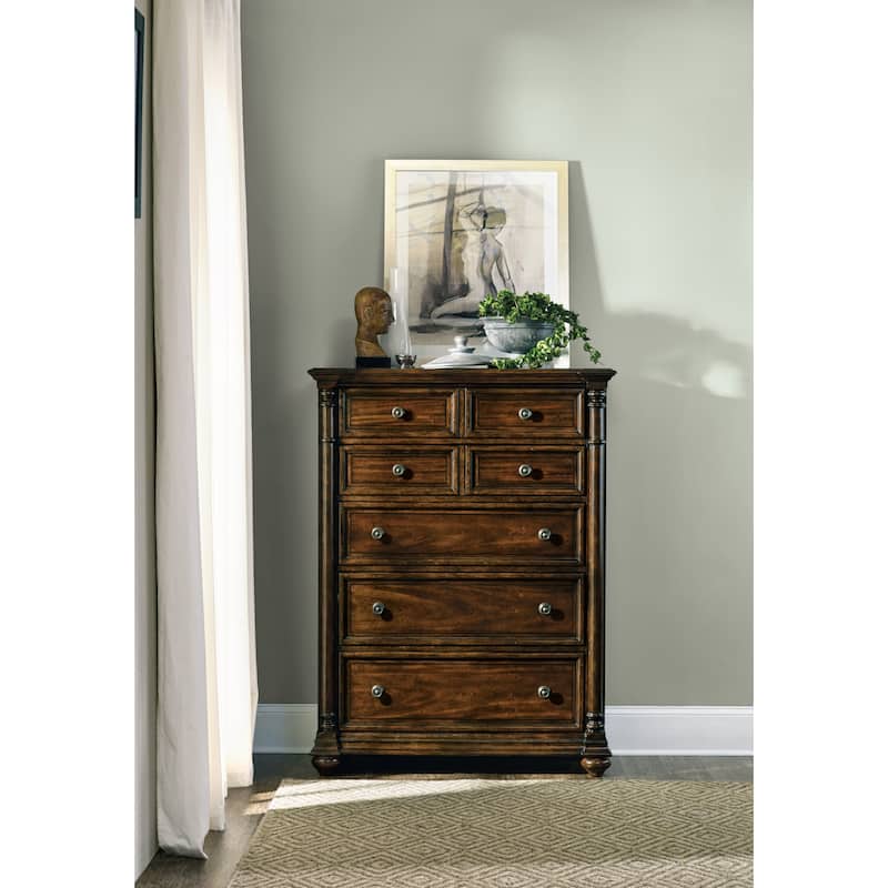 Hooker Furniture Leesburg 42"W Tower Chest Style Southern Traditional