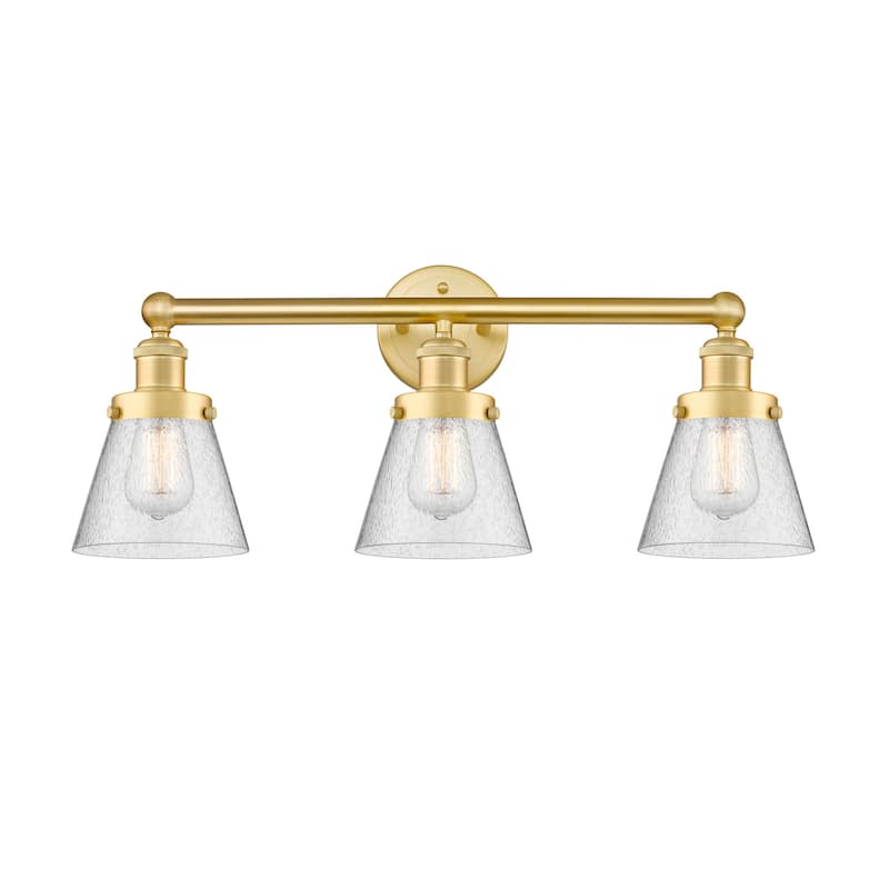 Innovations Lighting 616-3W-10-25 Cone Vanity Cone 3 Light 25" Wide