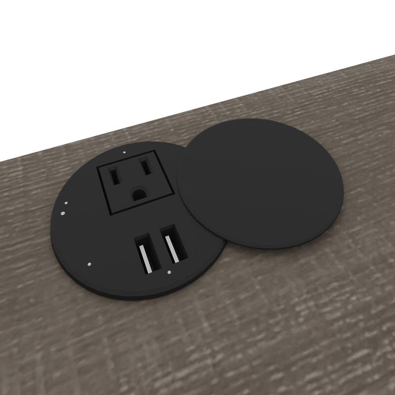 Bestar Upstand 72W x 30D Electric Height-Adjustable Standing Desk