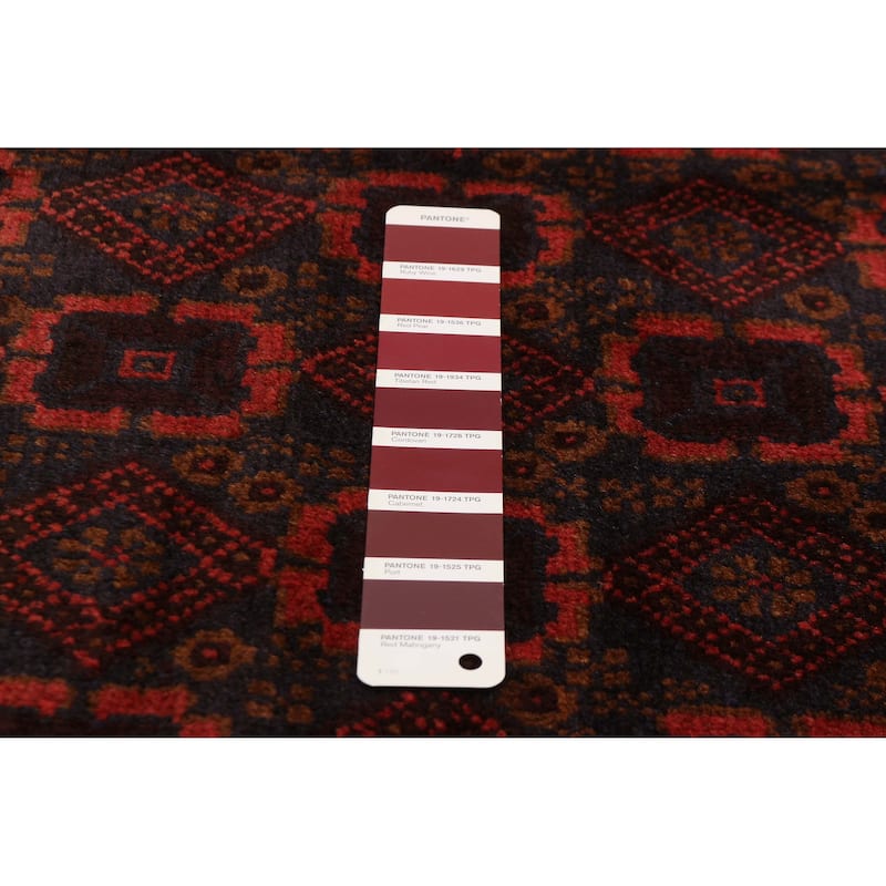 Teimani Red Rug 3'9" x 6'4" - 3'9 x 6'4