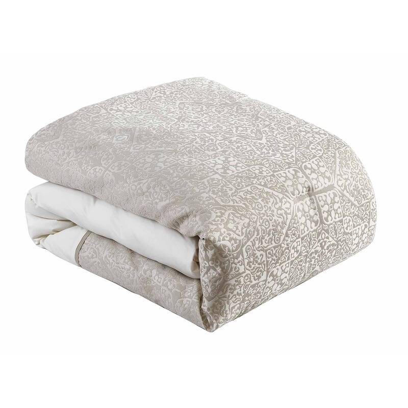 Riverbrook Home Kendon Beige 10 Piece Bed in a Bag