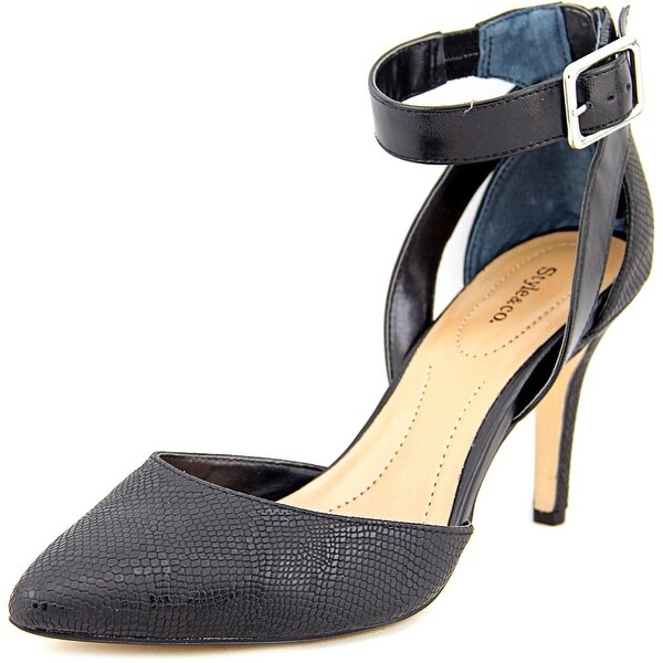 Style & Co Maisyy Women Pointed Toe Synthetic Black Heels