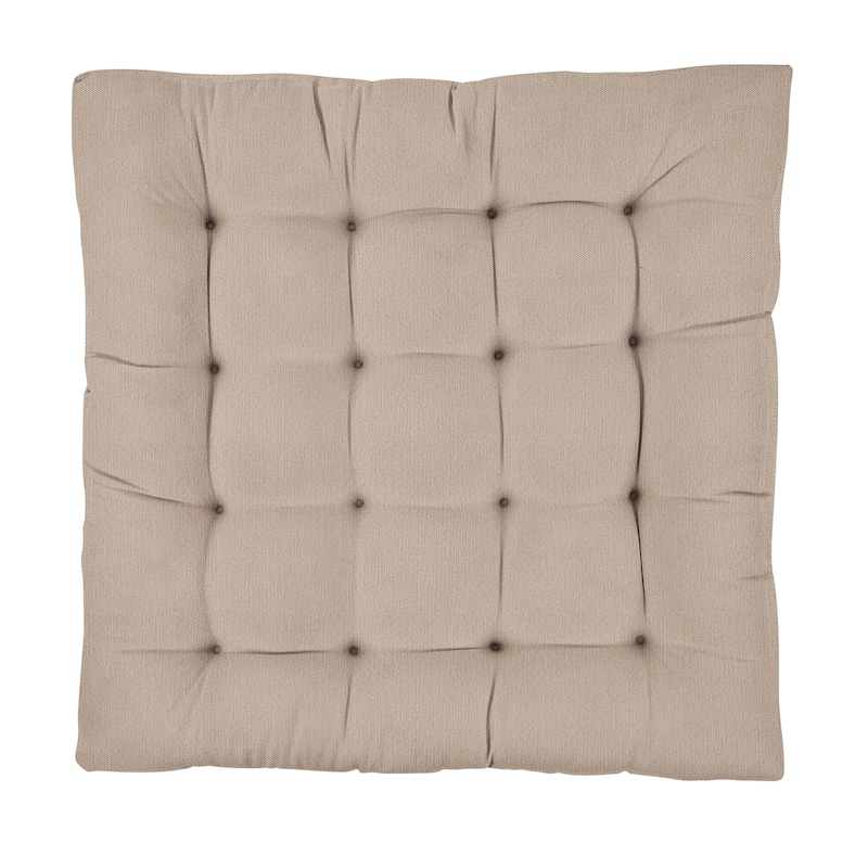 Sorra Home Sunbrella Outdoor Tufted Floor Pillow Single