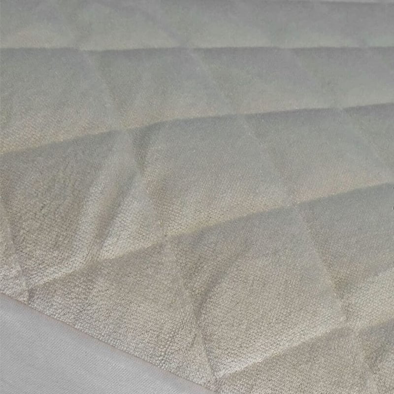 Waterproof Crib Mattress Pad, Quilted, Soft Crib Mattress Protector with Deep Skirt for Cribs and Toddler Beds, 28" x 52"