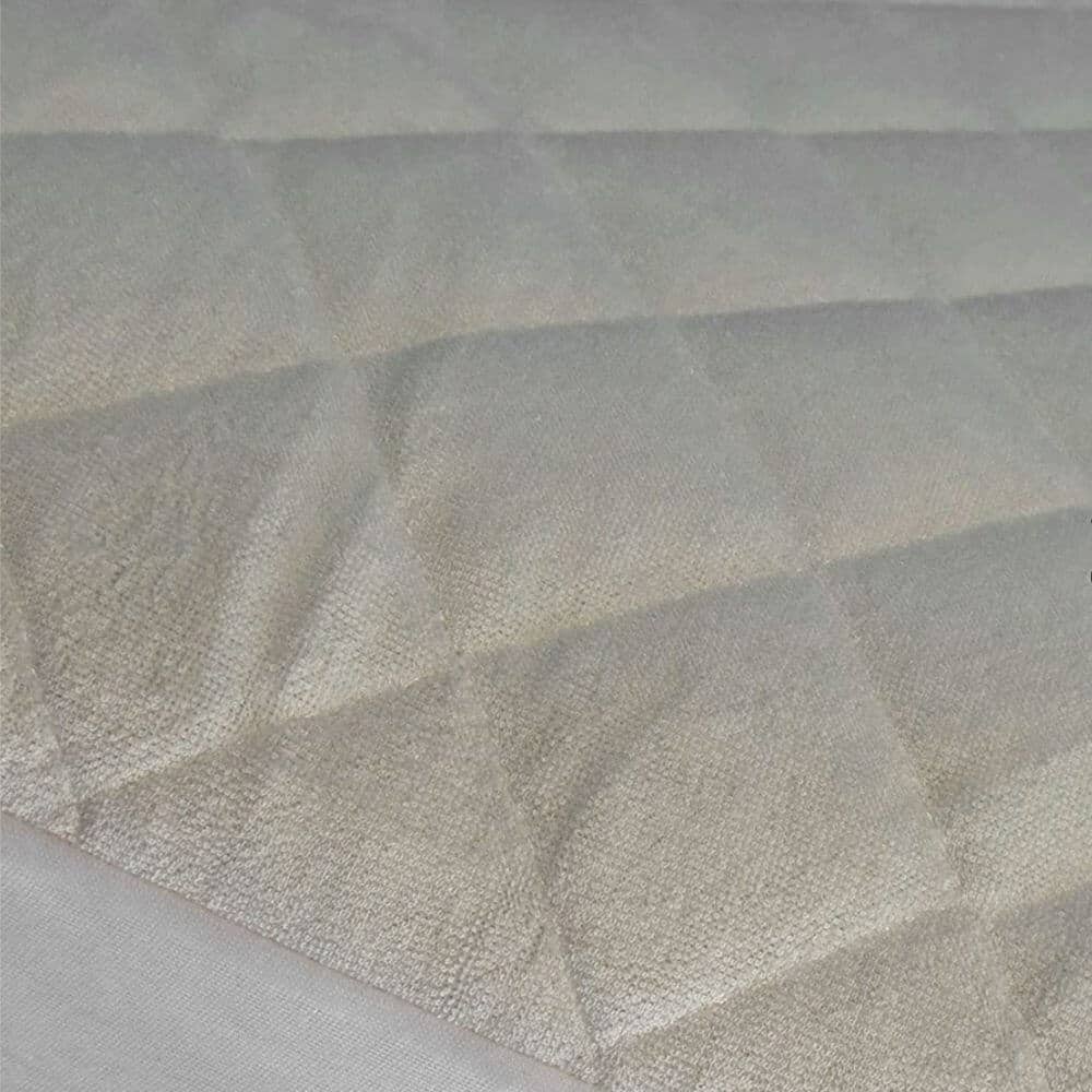 Waterproof Crib Mattress Pad, Quilted, Soft Crib Mattress Protector with Deep Skirt for Cribs and Toddler Beds, 28" x 52"