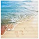 SAFAVIEH Barbados Tokiko Tropical Indoor/ Outdoor Waterproof Patio Backyard Rug - 6'6"Square - Gold/Blue