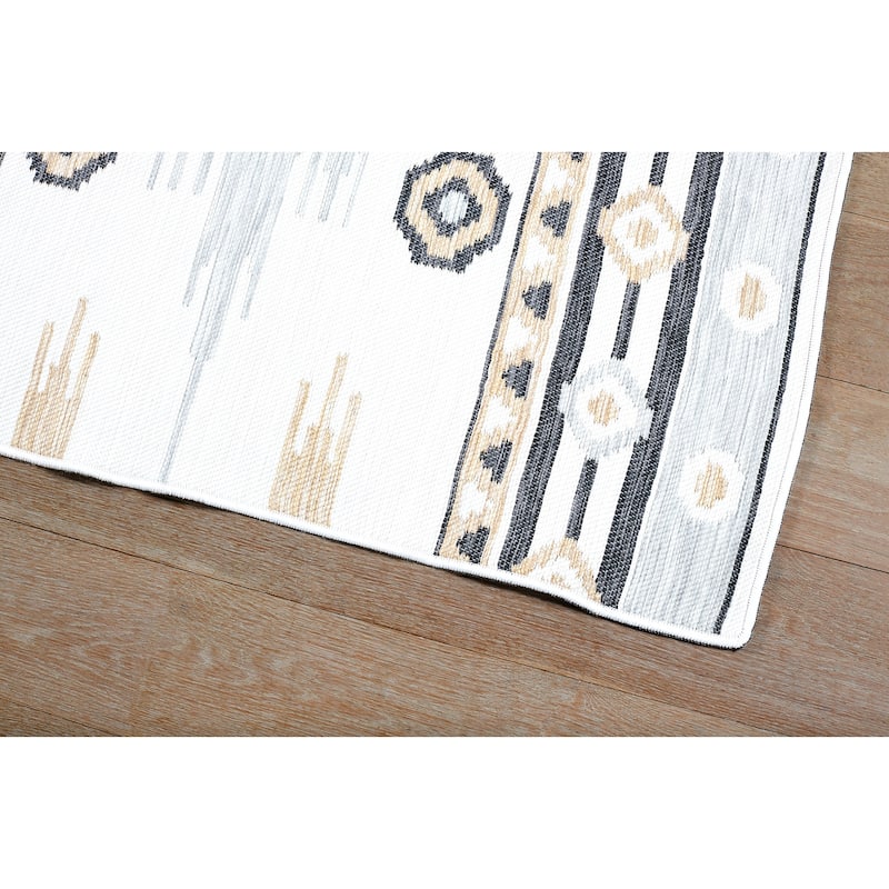 Terra by Obeetee Plaza Neutral Rug