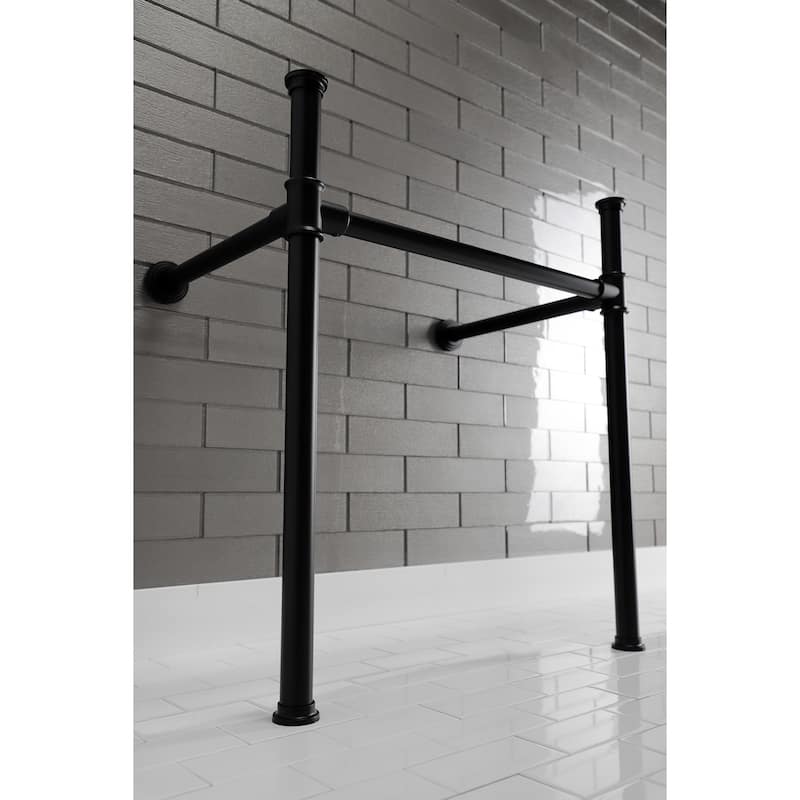 Kingston Brass Fauceture Stainless Steel Console Sink Legs