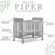 preview thumbnail 5 of 12, Dream On Me Violet 4-In-1 Convertible Mini Crib