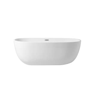Adler Soaking Bathtub in Glossy White