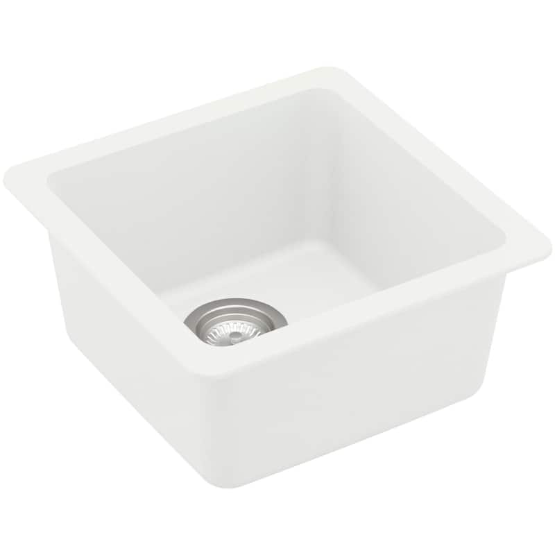 Karran USA QU-690 Quartz QU 16-5/8" Undermount Single Basin Quartz