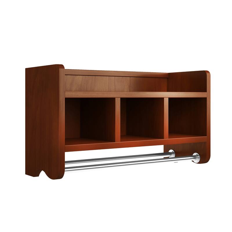 Alaterre 25-inch Wood Bath Storage Shelf