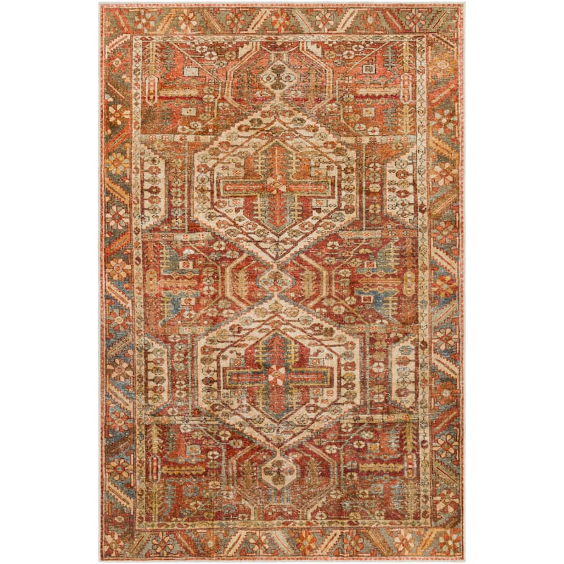 Livabliss Sindri Persian Machine Washable Area Rug