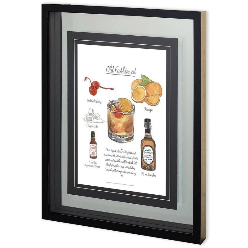 Classic Cocktail - Old Fashioned Framed Art Print