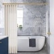 preview thumbnail 5 of 32, Tension Shower Curtain Rod, Adjustable Spring Tension Curtain Rod No Drilling, Non-Slip, Never Rust, Stainless Steel