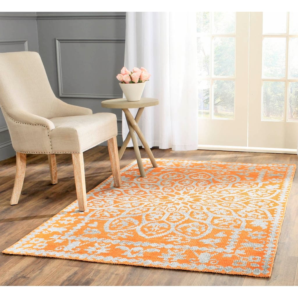 SAFAVIEH Hand-knotted Stone Wash Bozidarka Modern Wool Rug