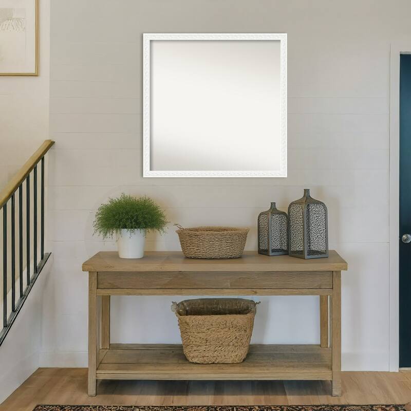 Bethany Non-Beveled Wood Framed Wall Mirror