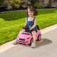 preview thumbnail 21 of 20, Plastic Ride on Push Car with Sit to Stand Toy and Music Steering Wheel Perfect Gift for Kids - 25.98 x 11.42 x 14.17 in