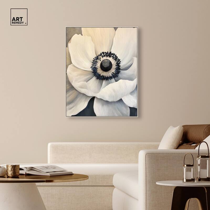 Heart of the Anemone Canvas by Art Remedy