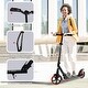 preview thumbnail 9 of 8, Lascoota Kick Scooter for Adults & Teens. Lightweight Foldable Adult Scooter (Teen, Red)