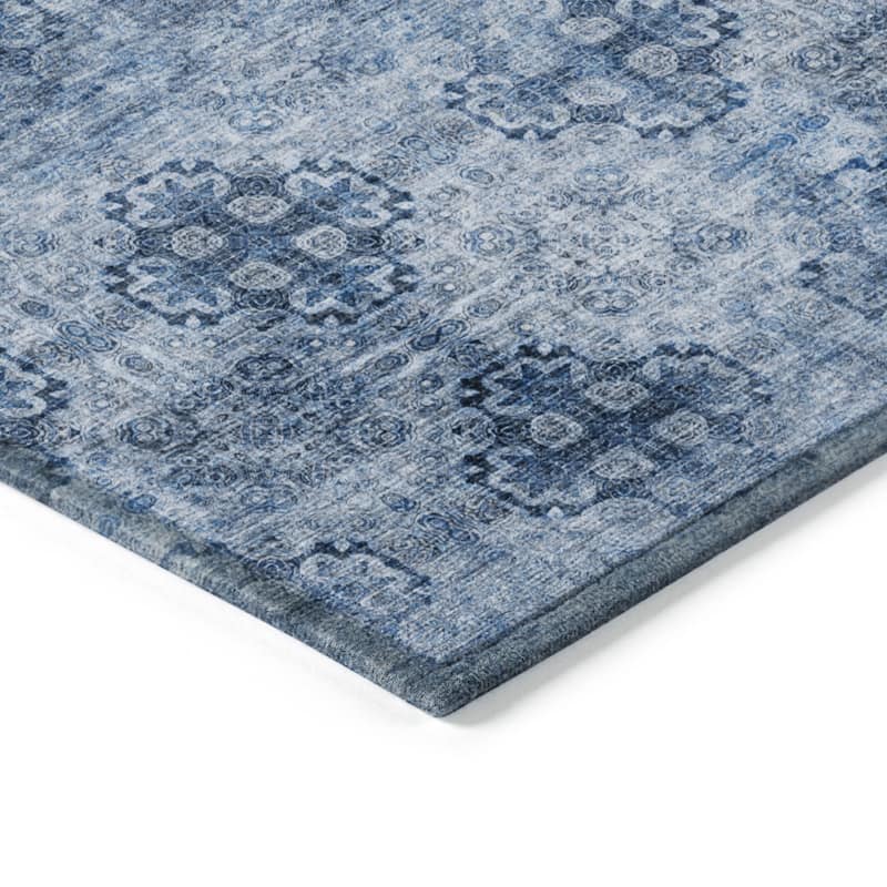 Alvafi Garden-Inspired Weather Resistant Classic Meets Modern Outdoor Rug