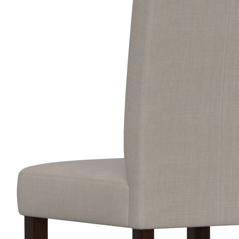 WYNDENHALL Normandy Transitional Parson Dining Chair (Set of 2) - 18.1"w x 18.5" d x 39.4" h