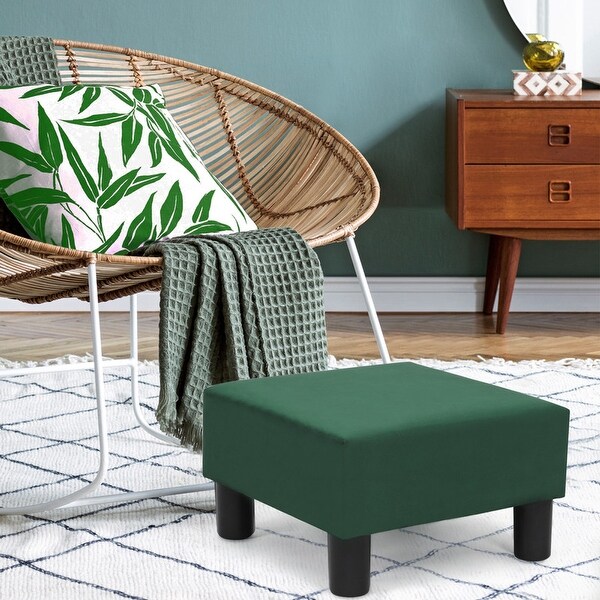 Small square pouffe discount