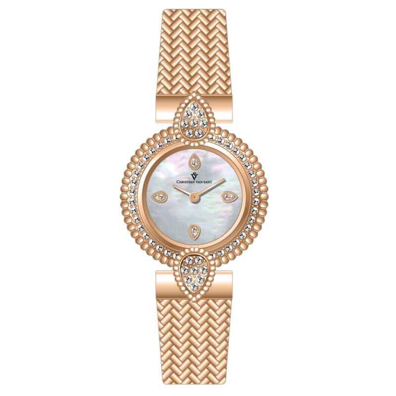 Christian Van Sant Women's Valor Silver Dial Watch - CV1272 - One Size